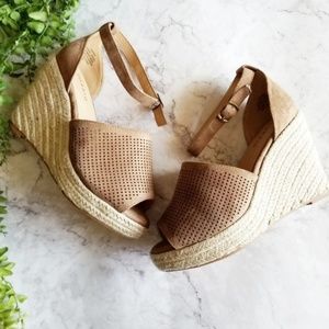 New Torrid Espadrille Wedge Sandals 9w